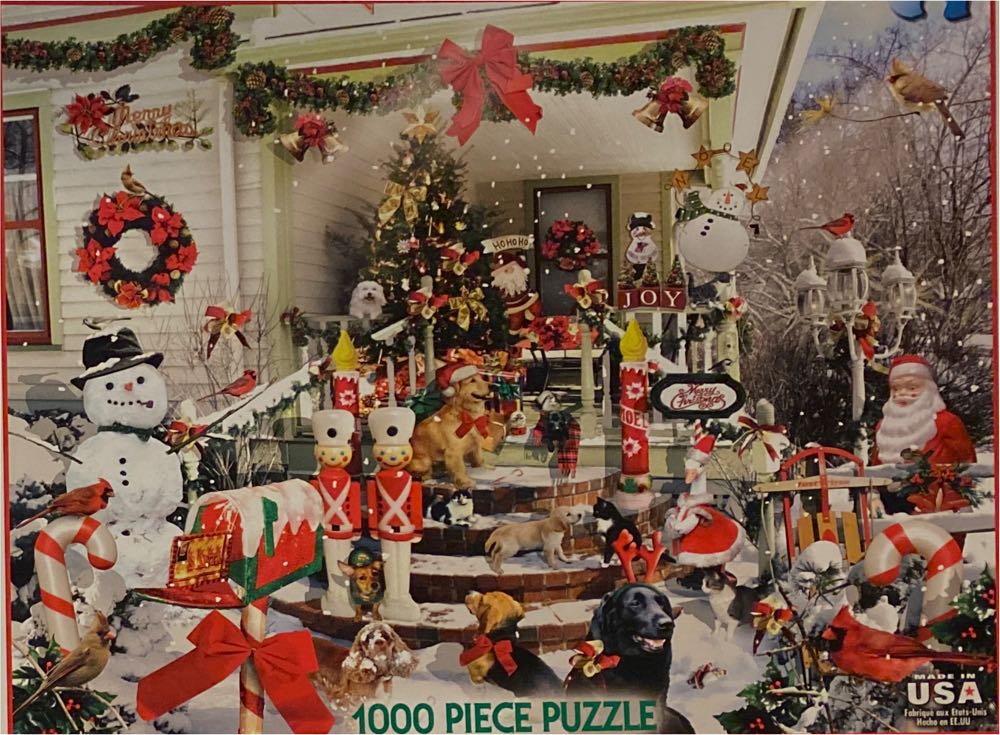 Crazy Christmas* - White Mountain puzzle collectible [Barcode 724819255726] - Main Image 2