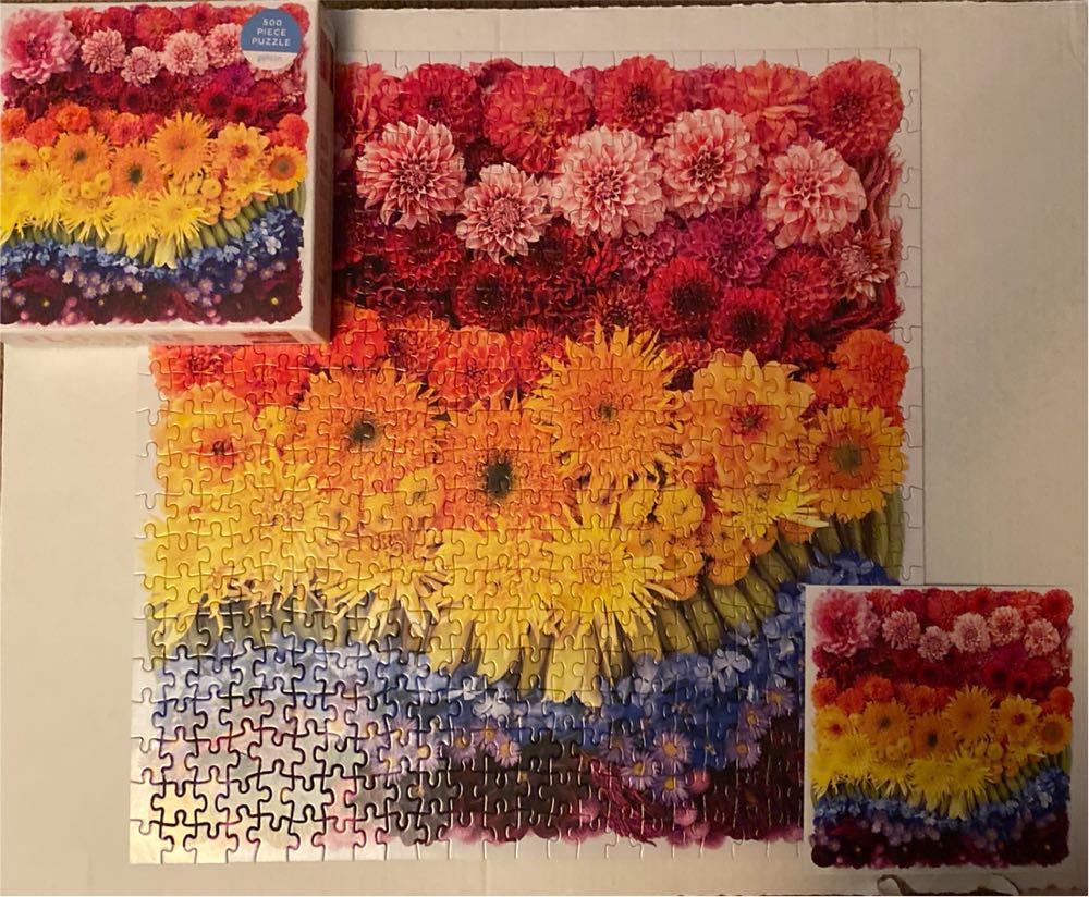 Flowers - Galison puzzle collectible [Barcode 9780735361430] - Main Image 3