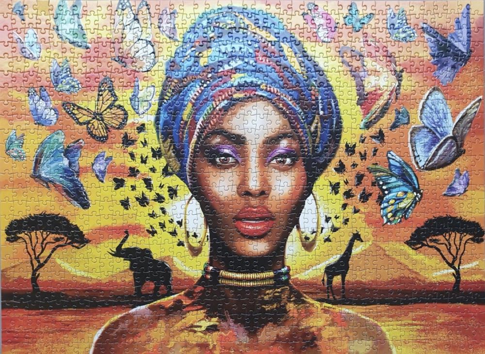 Delightful Woman - Anatolian 🇹🇷 puzzle collectible [Barcode 8698543110878] - Main Image 3