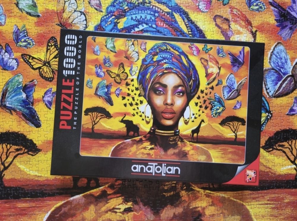 Delightful Woman - Anatolian 🇹🇷 puzzle collectible [Barcode 8698543110878] - Main Image 4