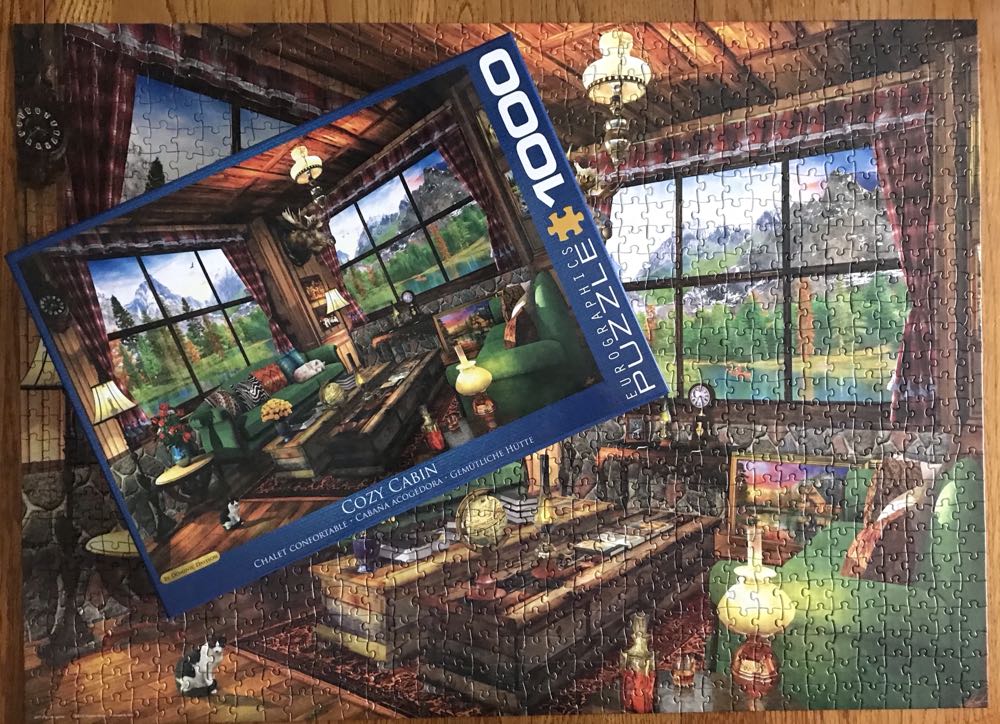 Cozy Cabin - Eurographics puzzle collectible [Barcode 628136653770] - Main Image 4
