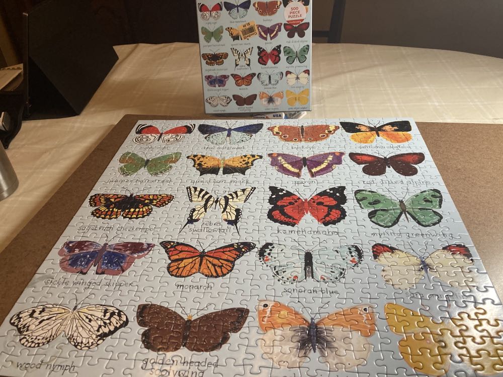 Butterflies Of North America✅ - Mudpuppy puzzle collectible [Barcode 9780735353237] - Main Image 2