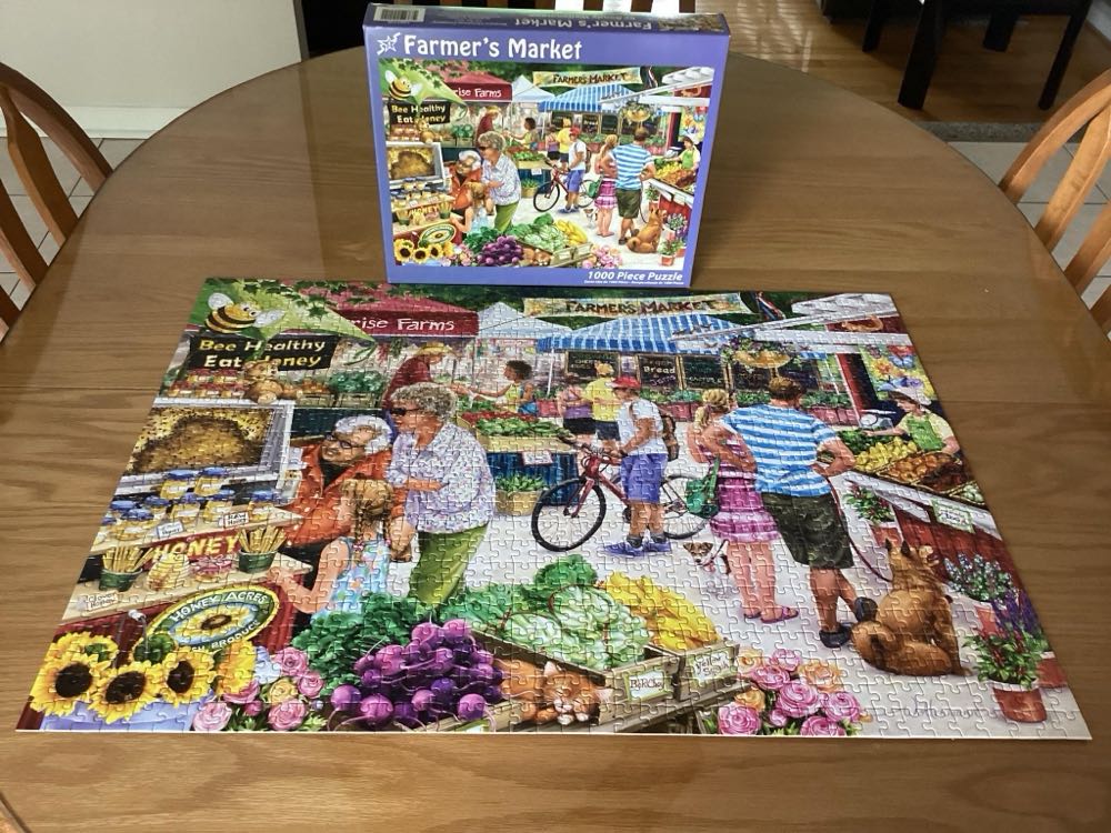 Farmer’s Market - Vermont Christmas Company 🇺🇸 puzzle collectible [Barcode 819273021151] - Main Image 3