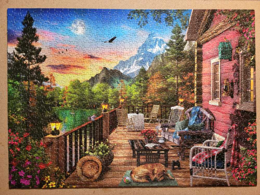 Mountain View - Ceaco 🇺🇸 puzzle collectible [Barcode 021081310109] - Main Image 2