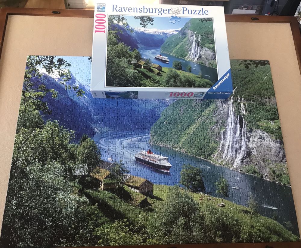 Norwegian Fjord ✅ - Ravensburger 🇩🇪 puzzle collectible [Barcode 4005556158041] - Main Image 3
