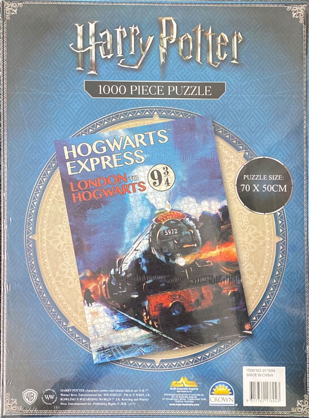 Harry Potter - Hogwarts Express - Crown puzzle collectible [Barcode 9317762176043] - Main Image 2