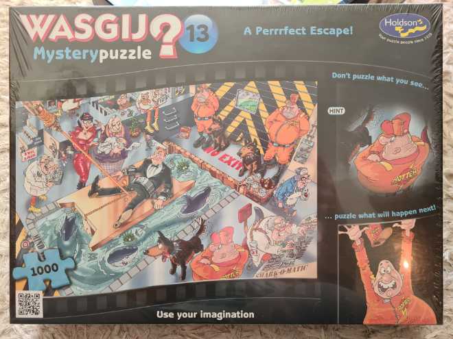 Wasgij Mystery 13 - A Perrrfect Escape Piece - Holdson puzzle collectible [Barcode 9414131098910] - Main Image 3