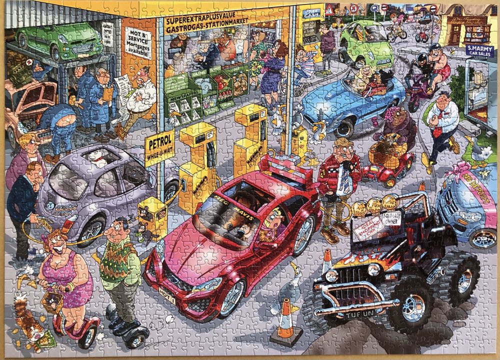 Wasgij Destiny #17 - Paying The Price - Holdson🇳🇿 puzzle collectible [Barcode 9414131098927] - Main Image 2