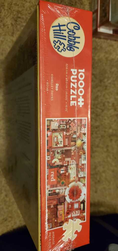 Red - Cobble Hill 🇨🇦 puzzle collectible [Barcode 625012801461] - Main Image 4