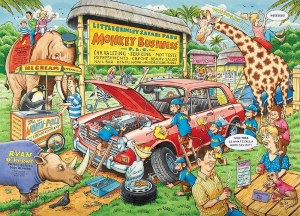 What If 13 The Safari Park - What If 🚫 puzzle collectible [Barcode 4005556195503] - Main Image 2