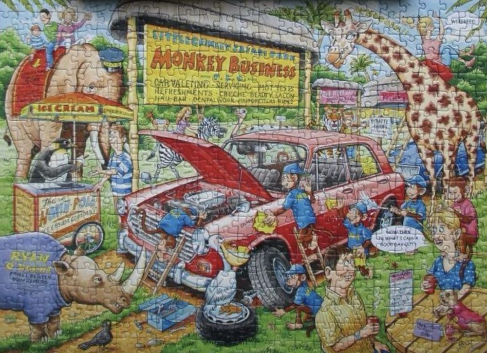 What If 13 The Safari Park - What If 🚫 puzzle collectible [Barcode 4005556195503] - Main Image 3