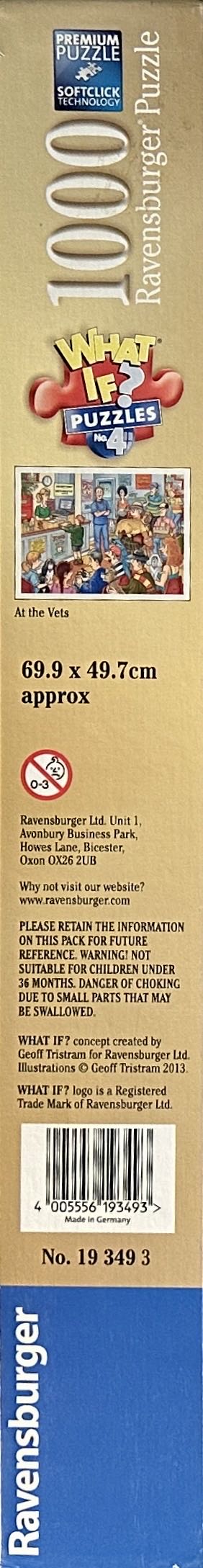 What If? No. 4: At The Vets (SOLD) - Ravensburger puzzle collectible [Barcode 4005556193493] - Main Image 2