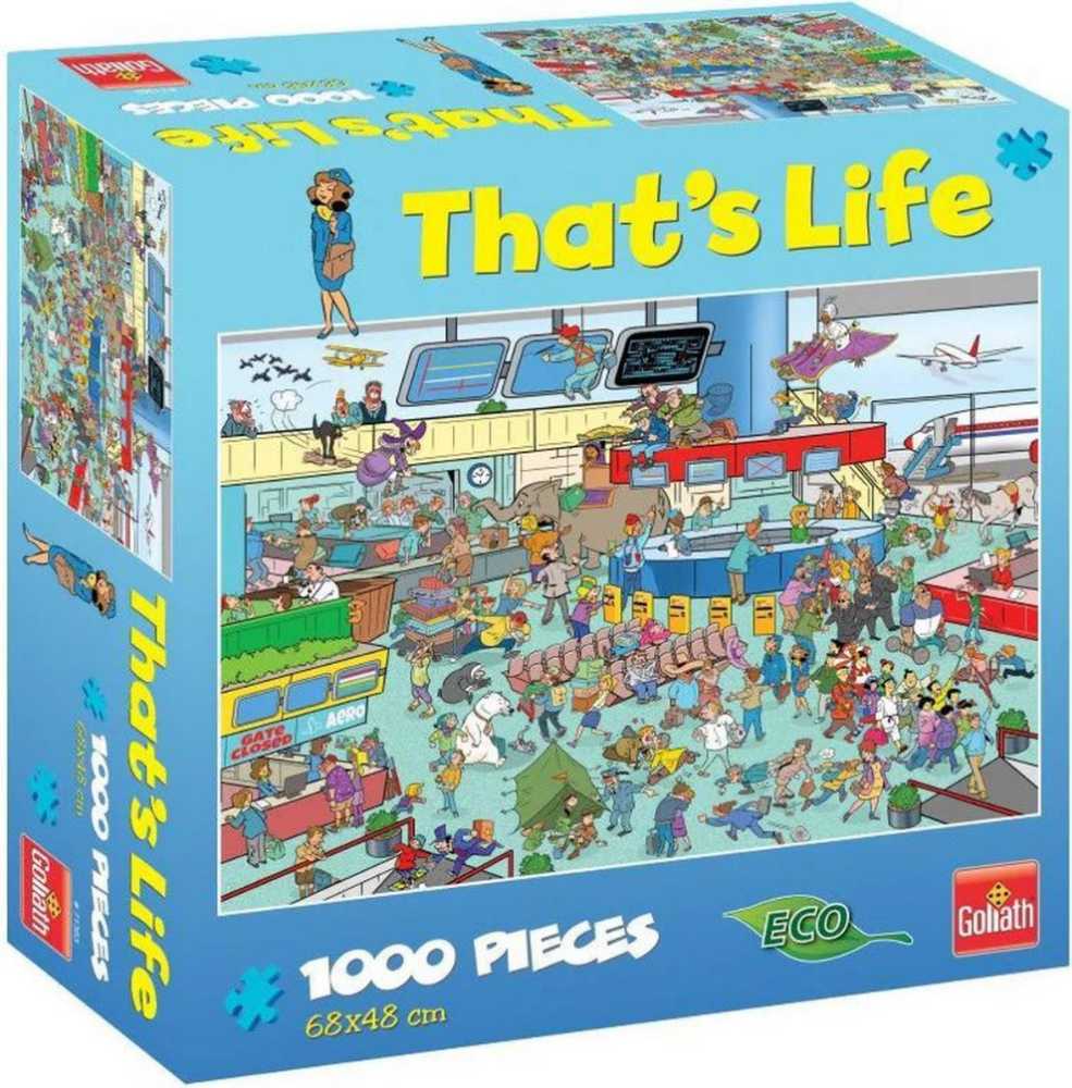 That’s Life - Airport - goliath puzzle collectible [Barcode 8711808713635] - Main Image 2