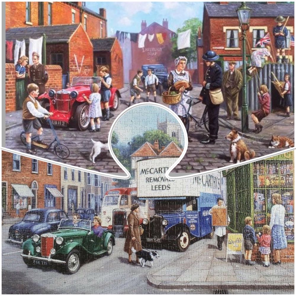 The Fourties And Fifties 1940s and 1950s Petra Lenen - Falcon de luxe puzzle collectible [Barcode 8710126111321] - Main Image 2