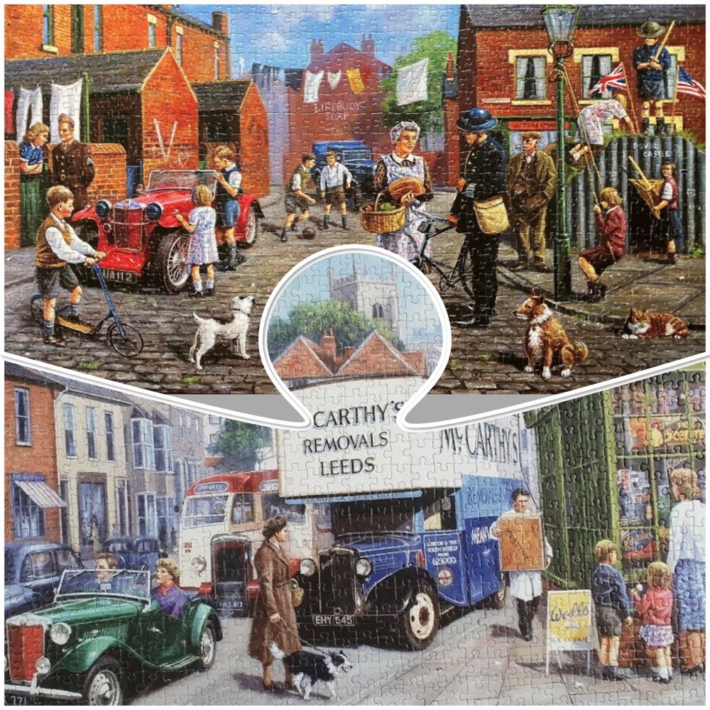 The Fourties And Fifties 1940s and 1950s Petra Lenen - Falcon de luxe puzzle collectible [Barcode 8710126111321] - Main Image 3