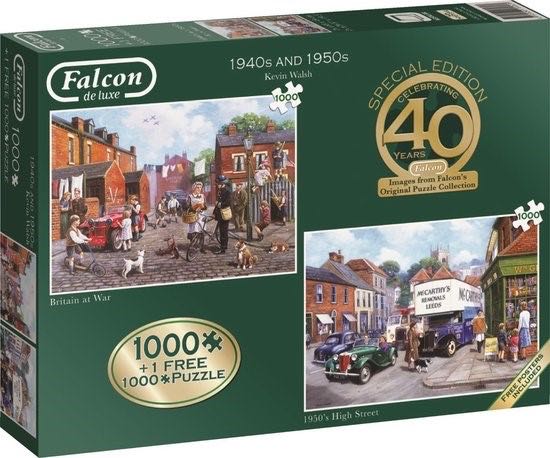 The Fourties And Fifties 1940s and 1950s Petra Lenen - Falcon de luxe puzzle collectible [Barcode 8710126111321] - Main Image 4