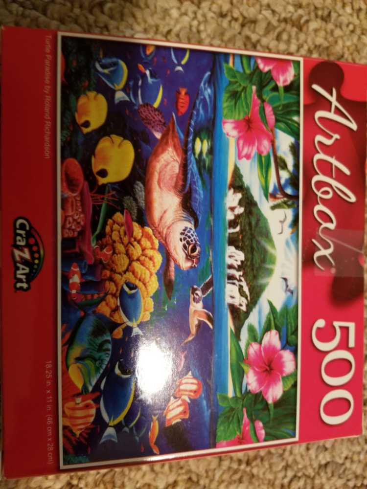 Turtle Paradise - CraZArt puzzle collectible [Barcode 9341102313492] - Main Image 2