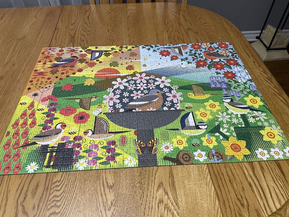 Birdie Seasons (NIB)🧩 - Ravensburger puzzle collectible [Barcode 4005556164196] - Main Image 3