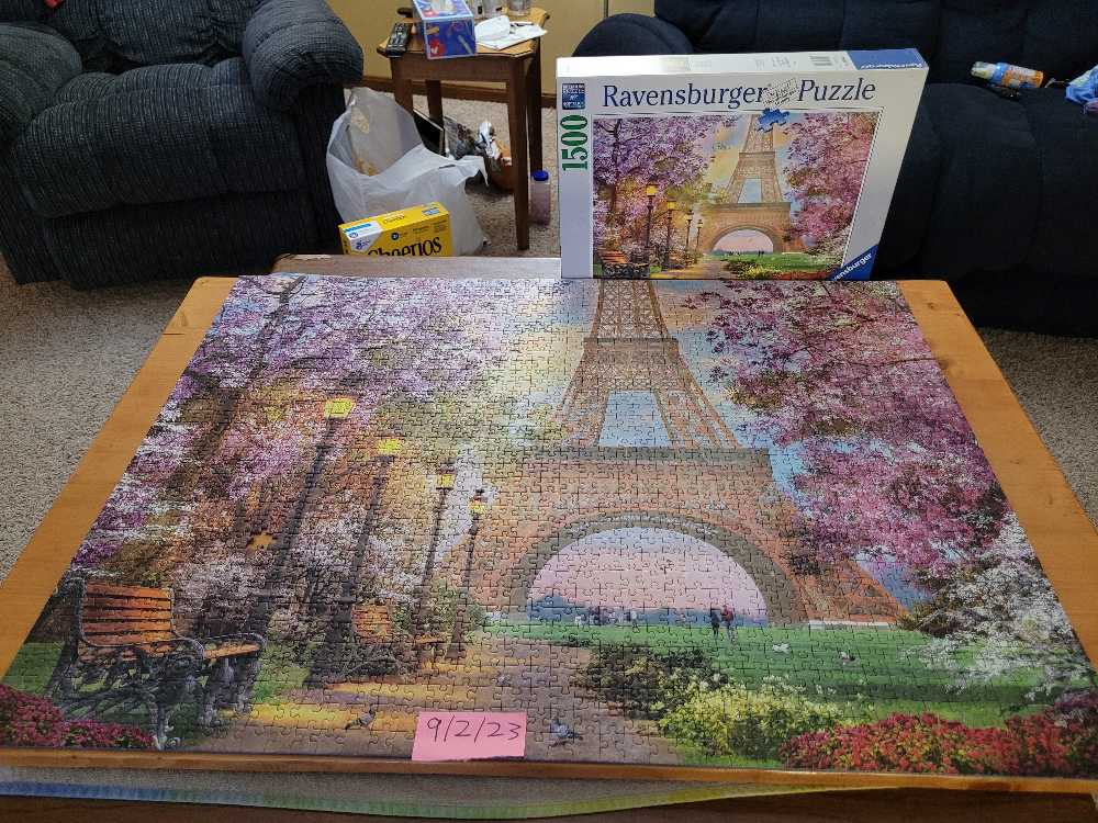 Paris Romance BAC - Ravensburger puzzle collectible [Barcode 4005556160006] - Main Image 2
