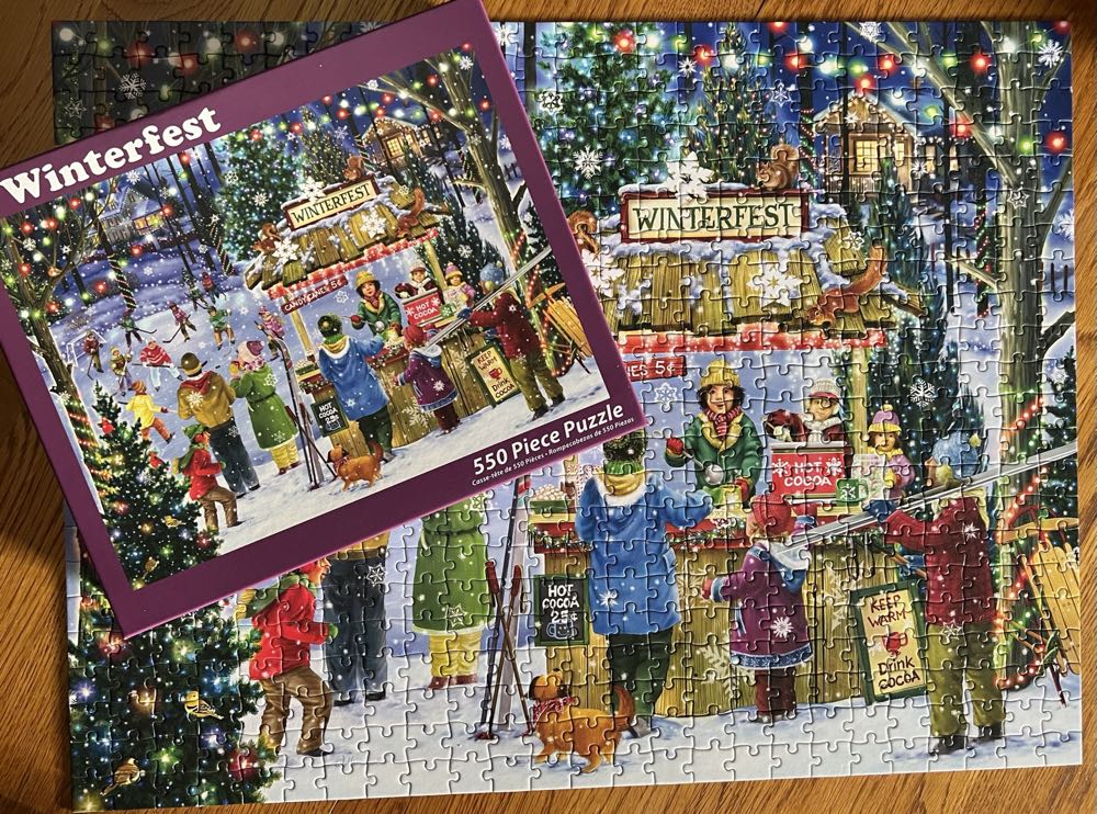 Winterfest - Vermont Christmas Company puzzle collectible [Barcode 819273022721] - Main Image 3