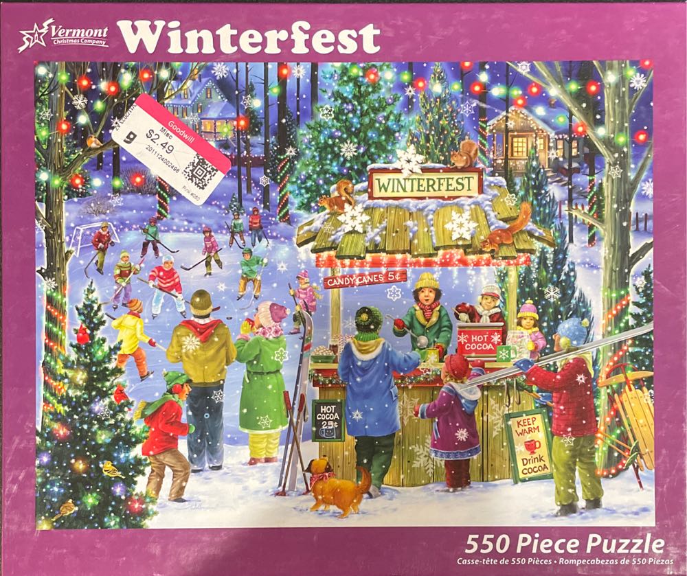 Winterfest - Vermont Christmas Company puzzle collectible [Barcode 819273022721] - Main Image 4