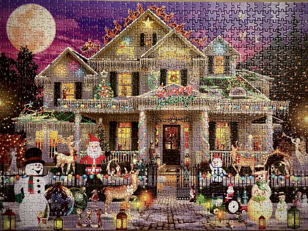 Happy Holidays 🆕📦 - Vermont Christmas Company puzzle collectible [Barcode 819273022127] - Main Image 2