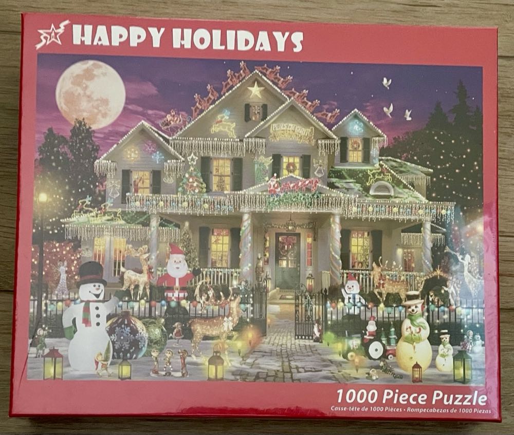 Happy Holidays 🆕📦 - Vermont Christmas Company puzzle collectible [Barcode 819273022127] - Main Image 3