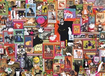 Catsville - Cobble Hill puzzle collectible [Barcode 625012801676] - Main Image 2