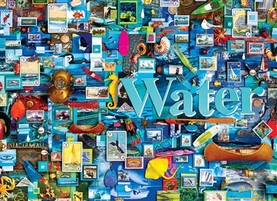 Water - Cobble Hill puzzle collectible [Barcode 625012801713] - Main Image 2
