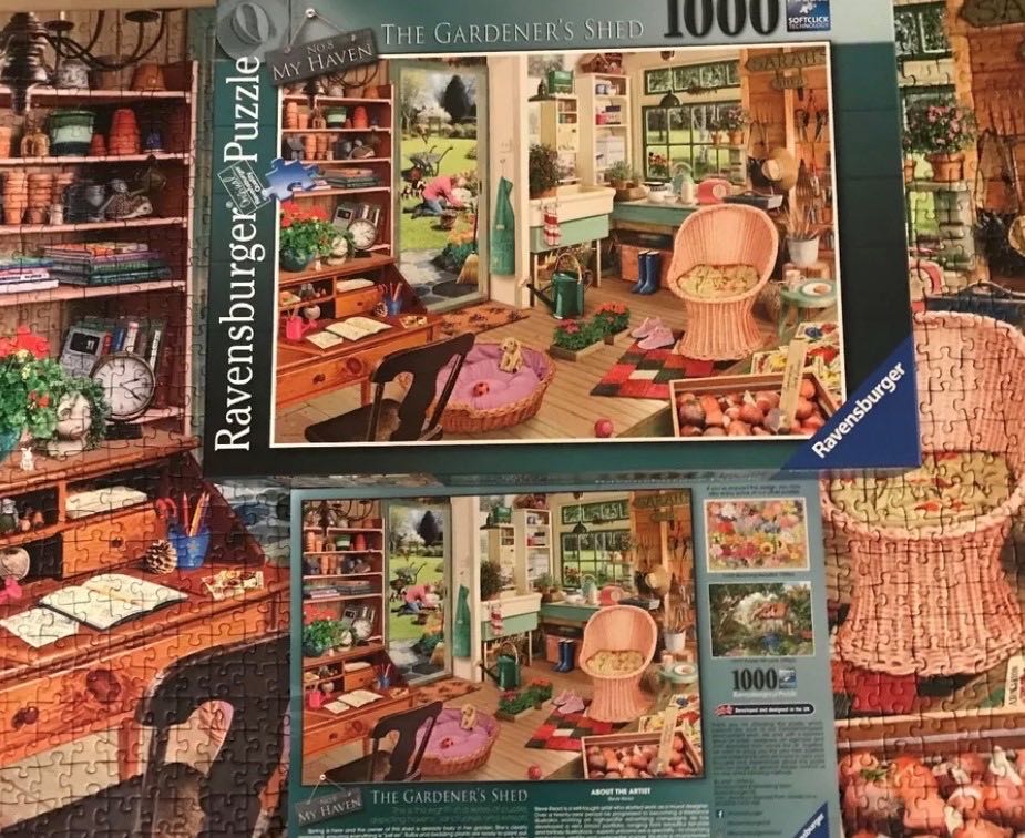 My Haven 8 :  The Garden Shed - Ravensburger puzzle collectible - Main Image 4