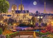 Notre Dame Night - Vermont Christmas Company puzzle collectible [Barcode 819273022103] - Main Image 1