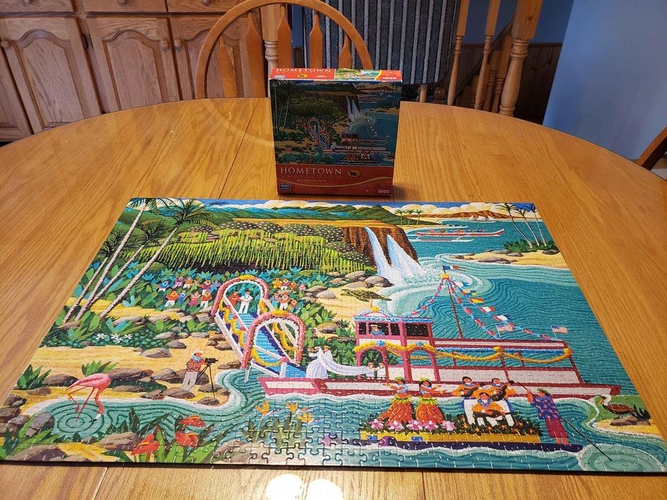 Fern Grotto Wedding*% - Mega Puzzles puzzle collectible [Barcode 072348092009] - Main Image 3