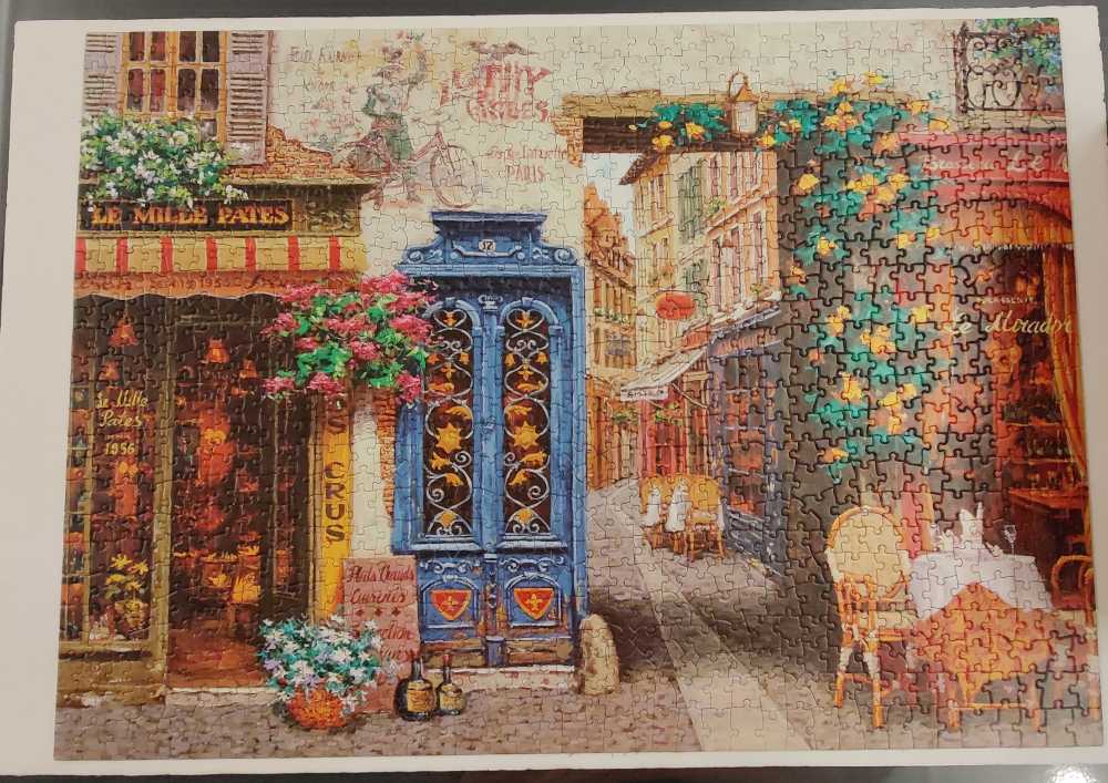 Rue Lafayette - Cobble Hill puzzle collectible [Barcode 625012571562] - Main Image 2
