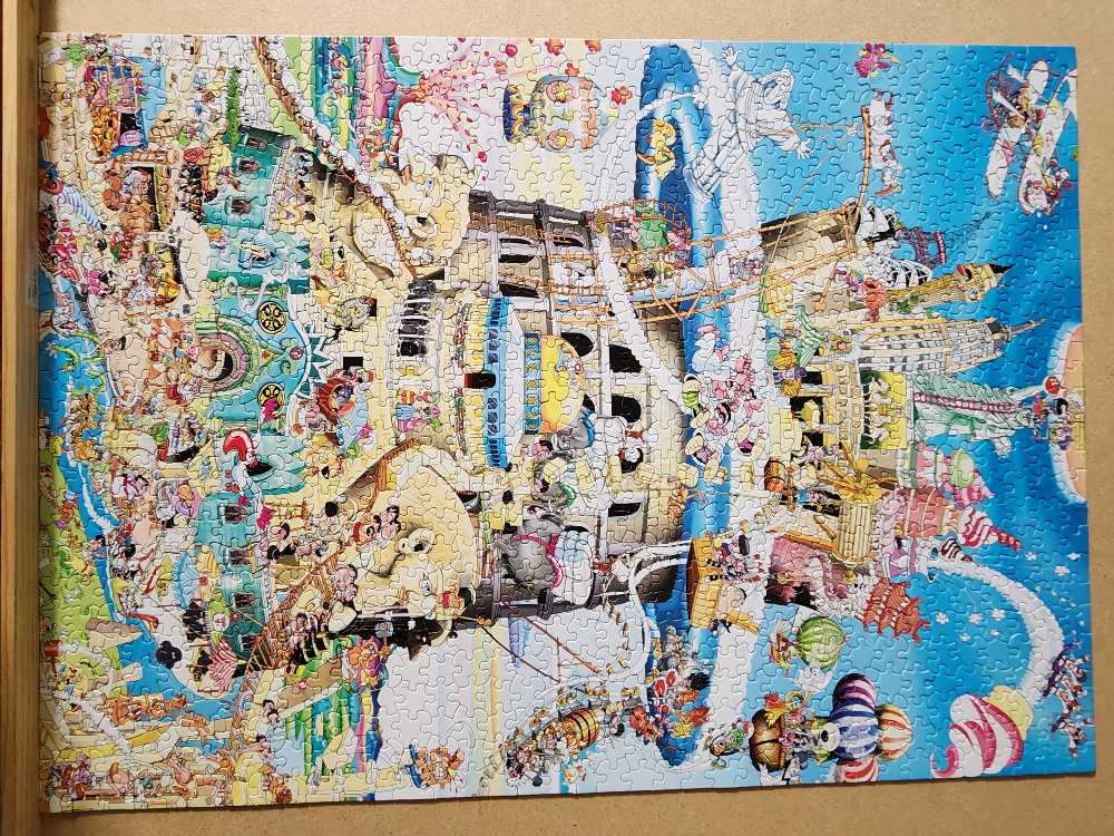 Tower Of Babel - Ceaco puzzle collectible [Barcode 021081331364] - Main Image 4