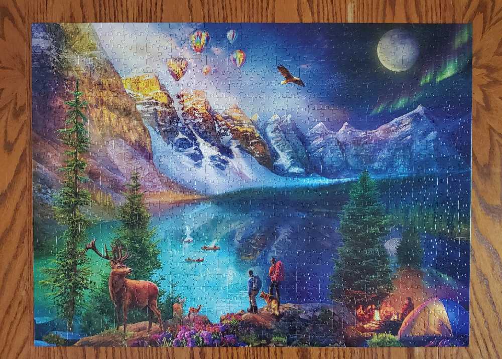 Lake Moraine Journey 🔴 - Buffalo Games puzzle collectible [Barcode 079346118465] - Main Image 2