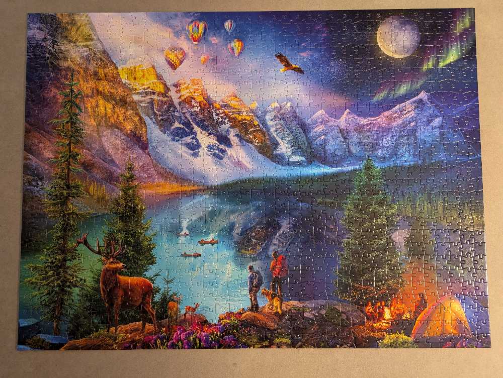 Lake Moraine Journey 🔴 - Buffalo Games puzzle collectible [Barcode 079346118465] - Main Image 4