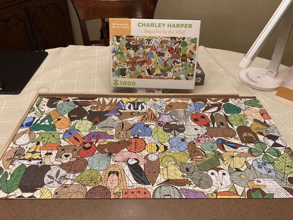 Beguiled by the Wild - Pomegranate puzzle collectible [Barcode 9780764982125] - Main Image 2