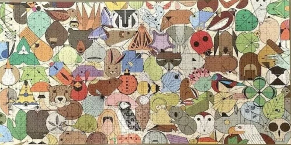 Beguiled by the Wild - Pomegranate puzzle collectible [Barcode 9780764982125] - Main Image 3