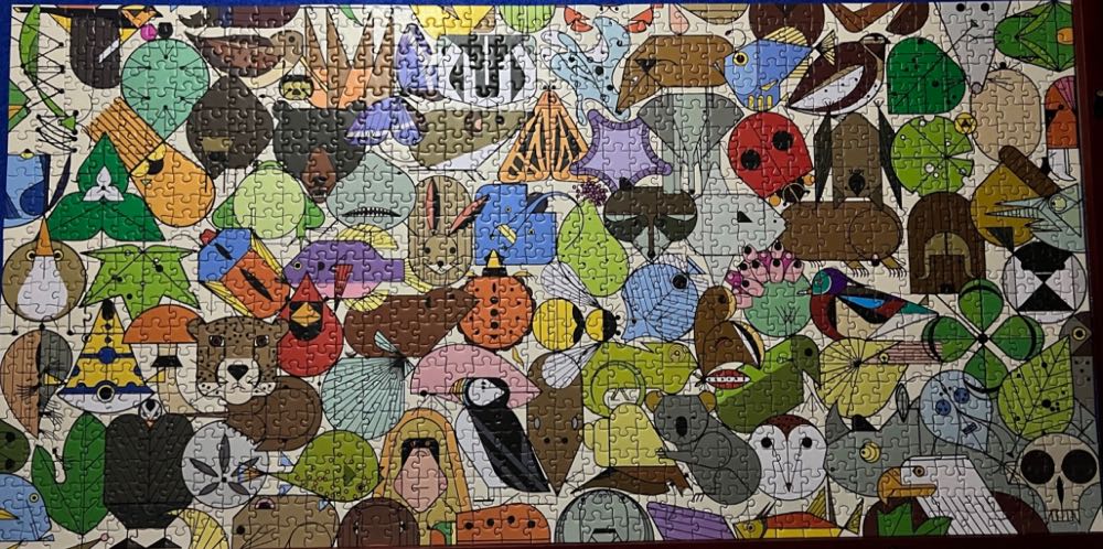 Beguiled by the Wild - Pomegranate puzzle collectible [Barcode 9780764982125] - Main Image 4