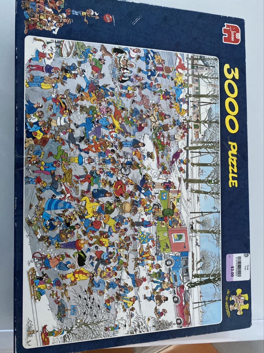 Op glad ijs - Jumbo puzzle collectible [Barcode 8710126020494] - Main Image 2