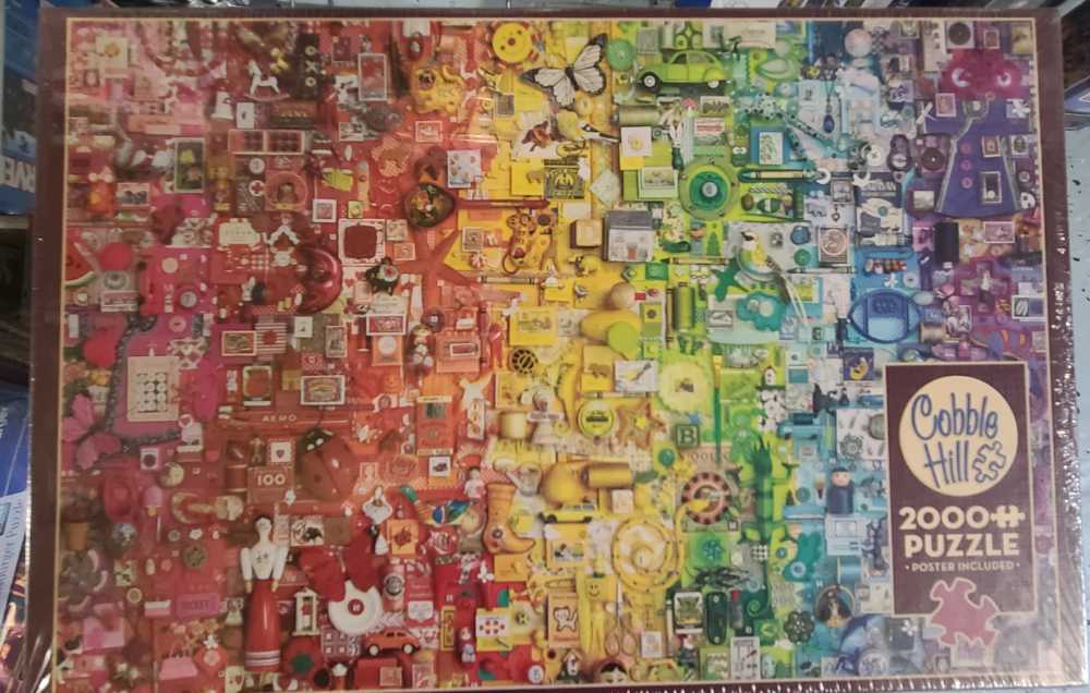 Rainbow - Cobble Hill puzzle collectible [Barcode 625012890038] - Main Image 3