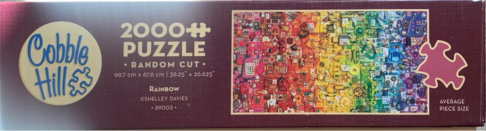 Rainbow - Cobble Hill puzzle collectible [Barcode 625012890038] - Main Image 4
