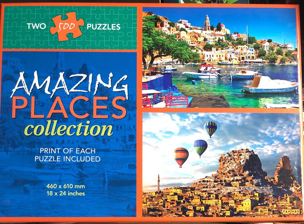 Muppet & Emu On Amish Log Cabin Quilt