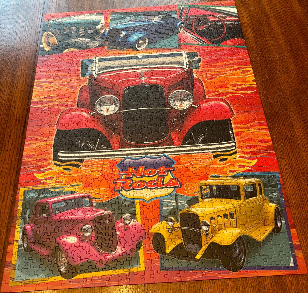 Hot Rods - Cobble Hill puzzle collectible [Barcode 625012517508] - Main Image 2