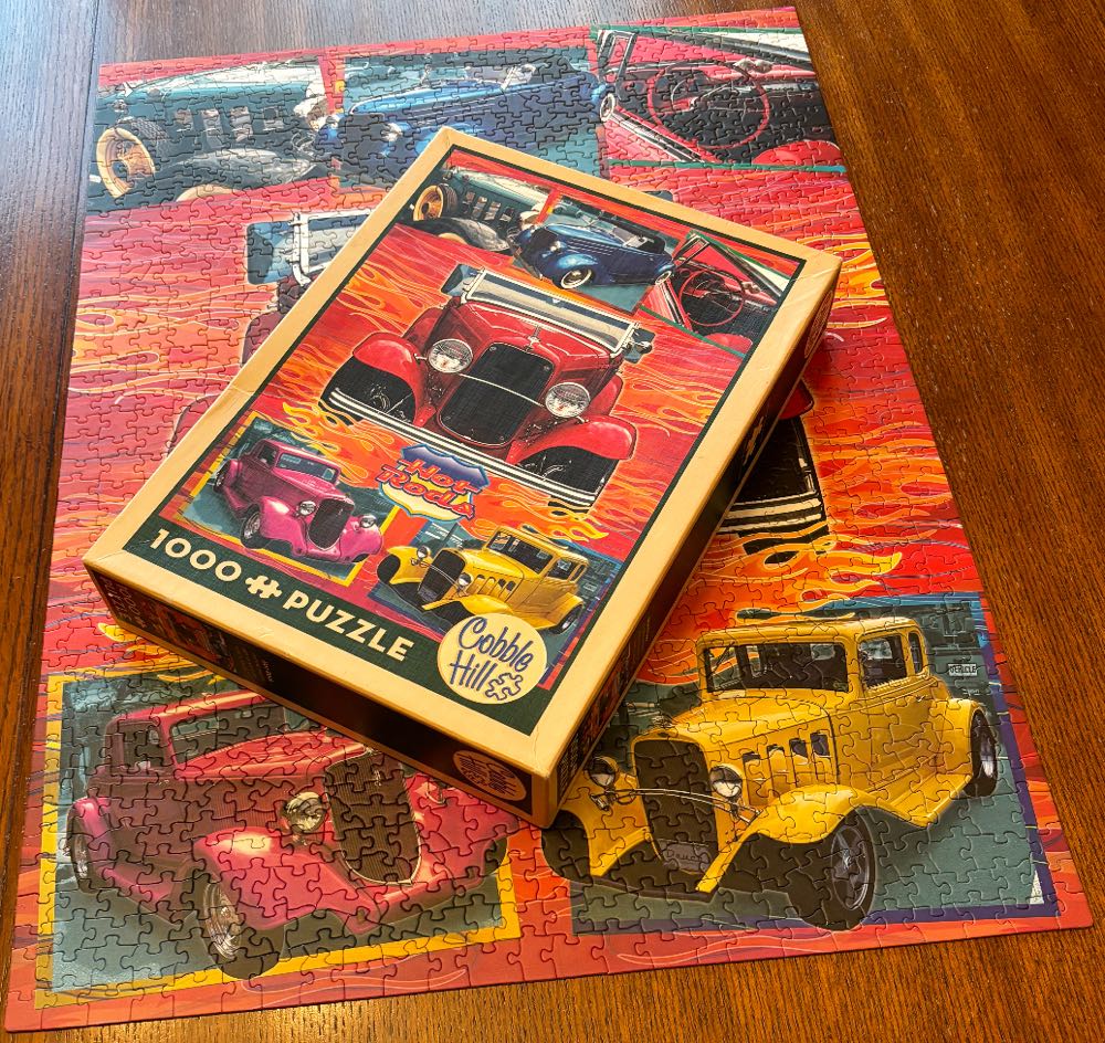 Hot Rods - Cobble Hill puzzle collectible [Barcode 625012517508] - Main Image 3