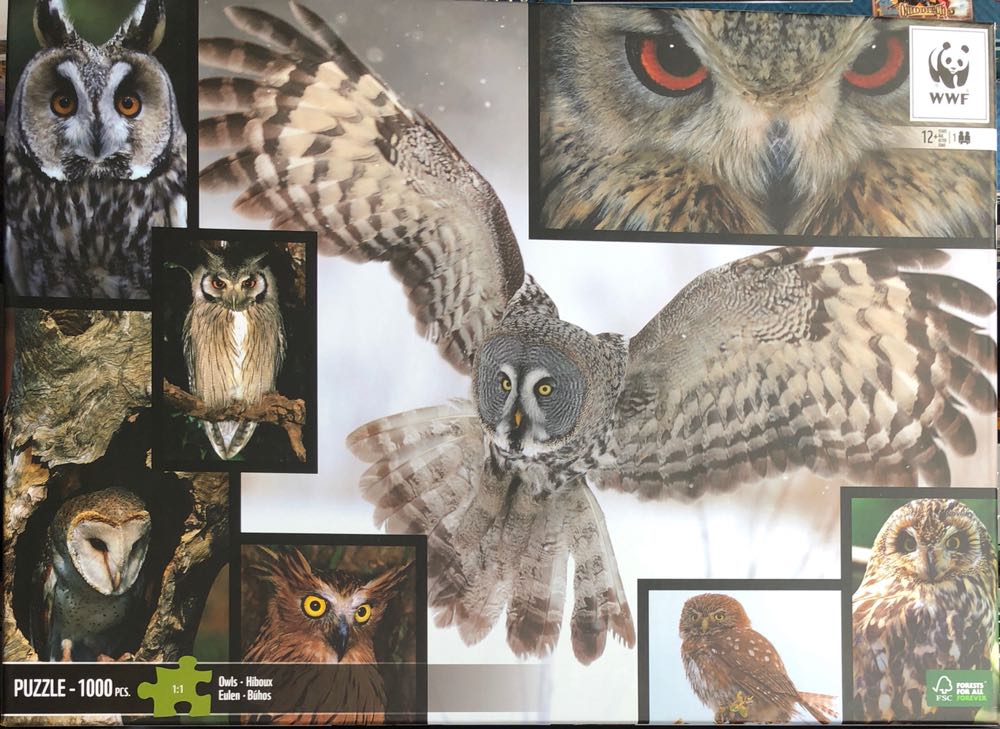 Owl Wwf - WWF puzzle collectible [Barcode 4897049300552] - Main Image 1