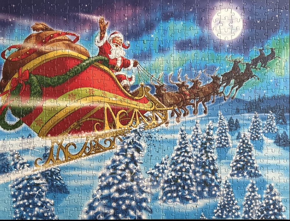 Merry Christmas To All! - Hallmark puzzle collectible - Main Image 2