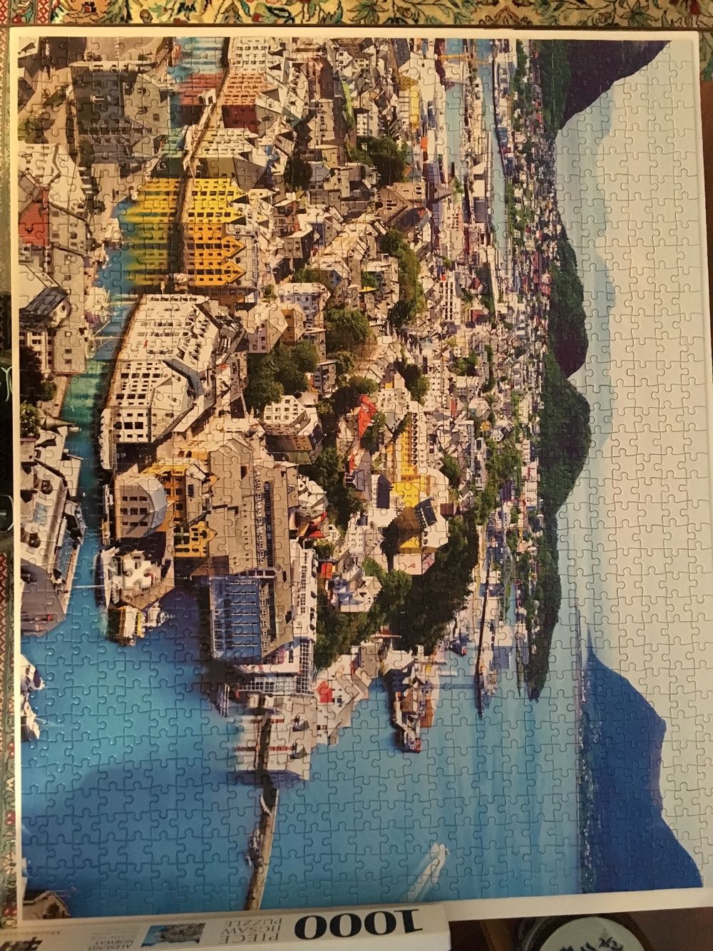 Alesund Norway - Mindbogglers puzzle collectible [Barcode 9781488937507] - Main Image 2