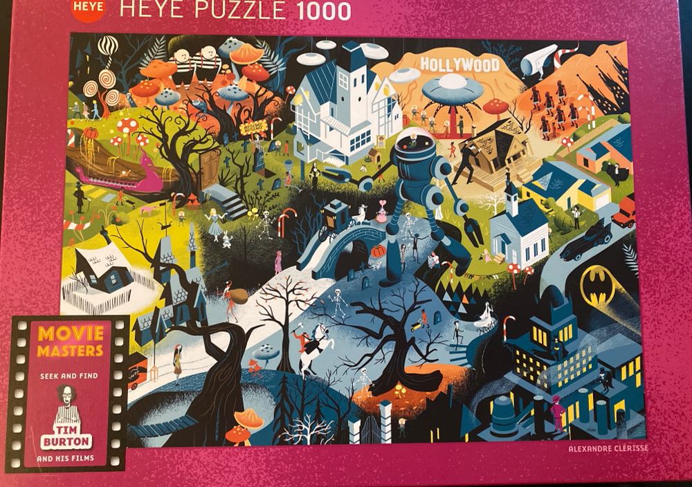 Movie Masters Tim Burton - HEYE puzzle collectible [Barcode 4001689298821] - Main Image 3
