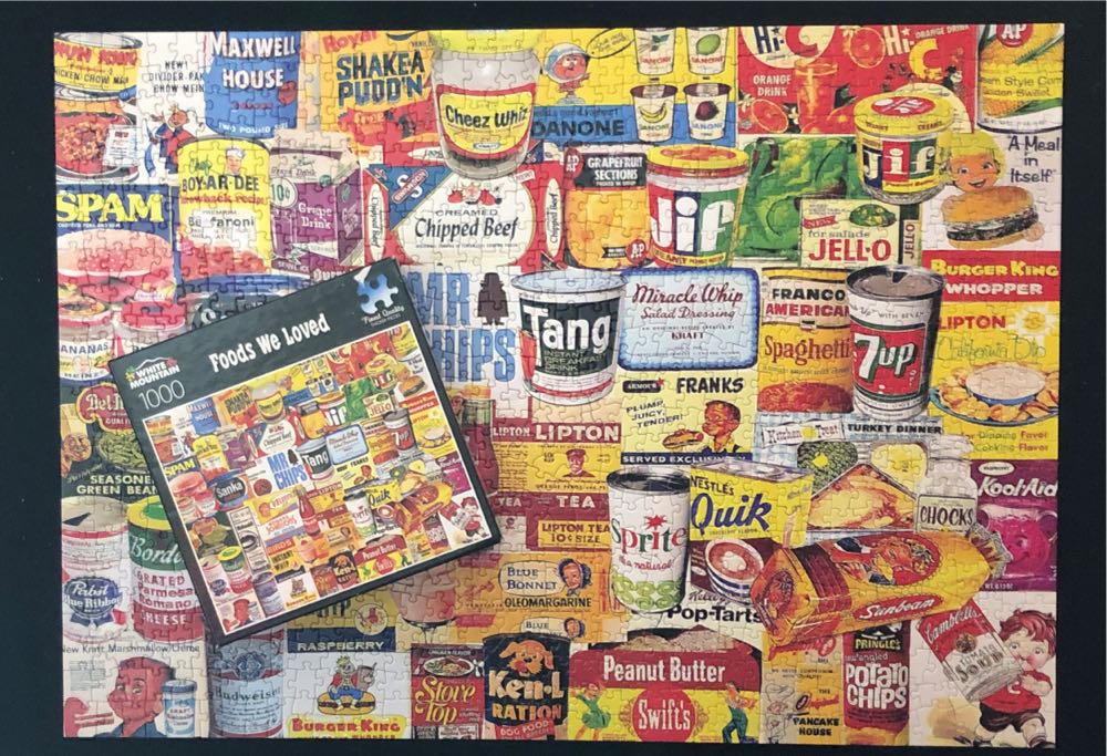 Foods We Loved - White Mountain puzzle collectible [Barcode 724819264148] - Main Image 3